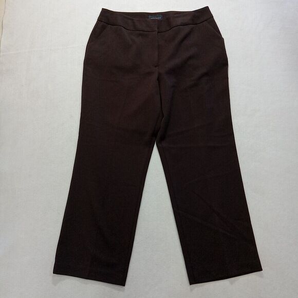 Investments  Petites Pants - Investments Petites Dress Pants Women's Size 12P Brown